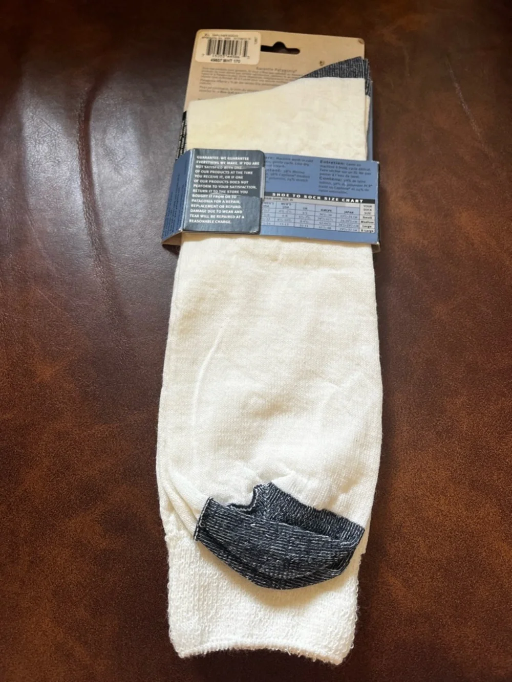 Patagonia White Capilene Liner Socks - Men's